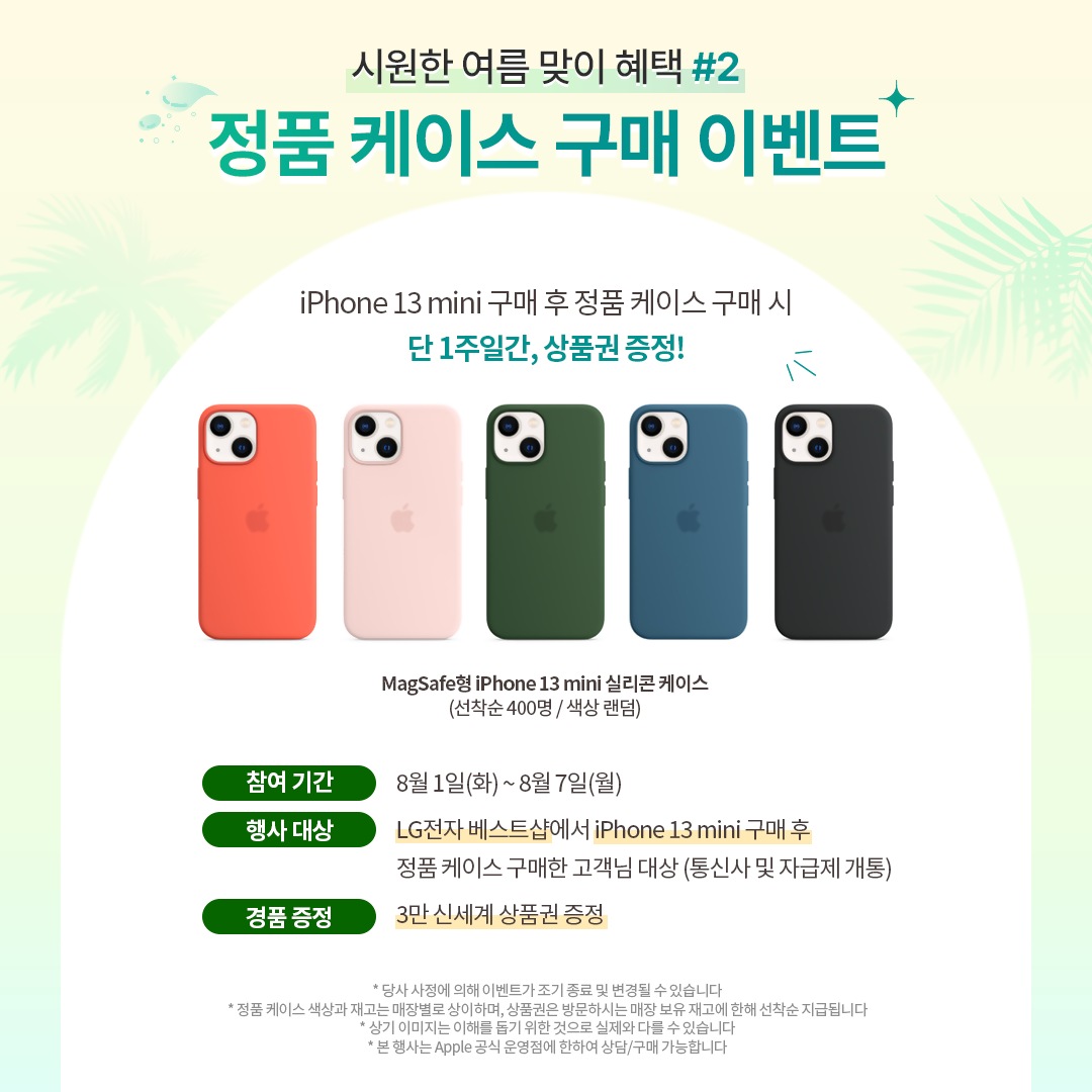 아이폰 썸머 페스티벌 행사